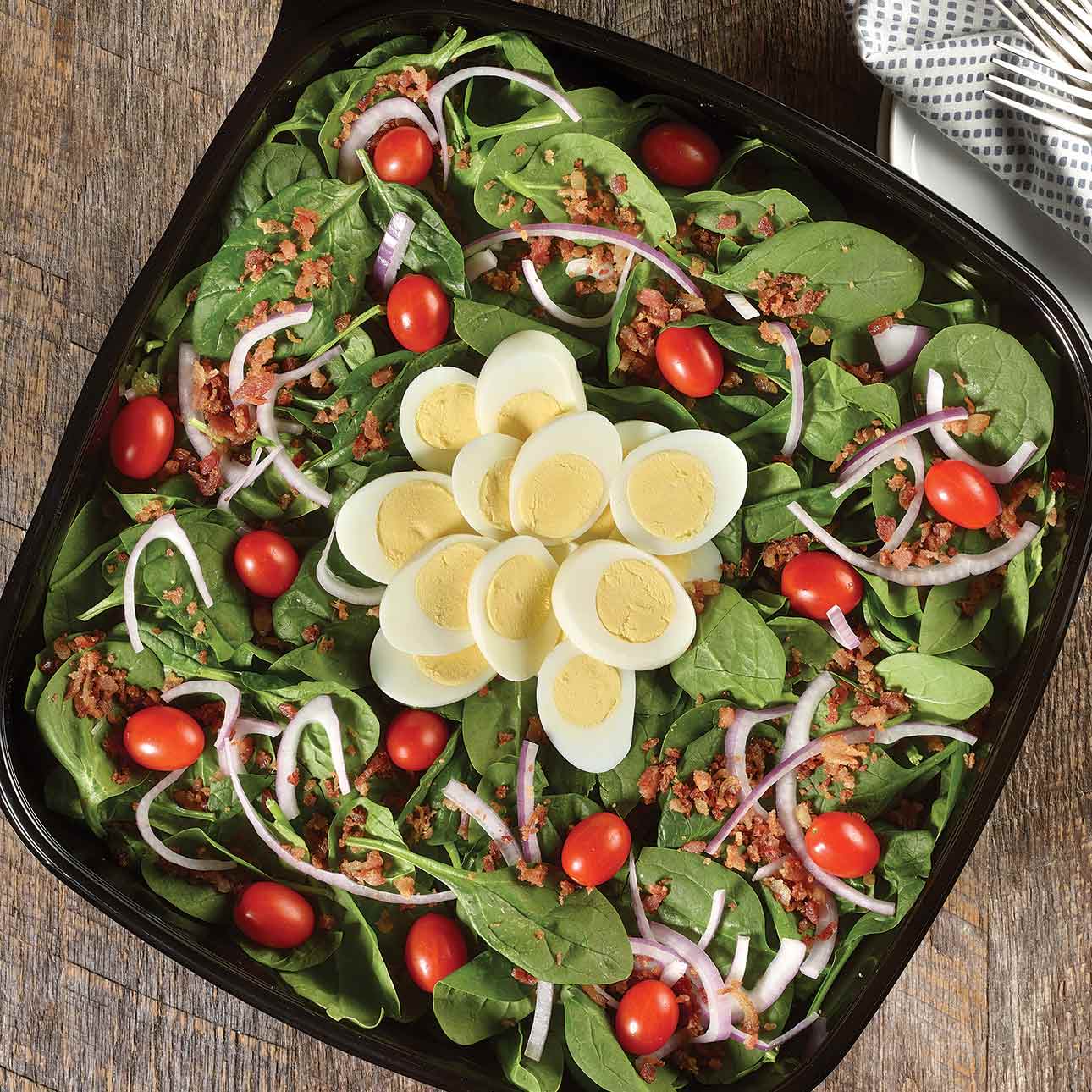 Fresh Classic Spinach Salad - Dierbergs Markets