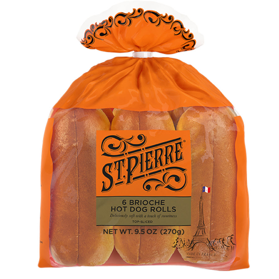 St. Pierre Brioche Hot Dog Buns - Dierbergs Markets